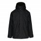 NOIR - Parka 3 en 1 professionnelle de travail homme transport chantier logistique artisan