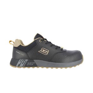 NOIR - Chaussure de sécurité S3 professionnelle de travail noire EN ISO 20345 S3 mixte manutention chantier logistique artisan