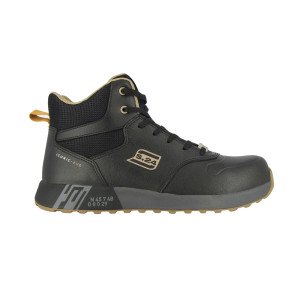 NOIR - Chaussure de sécurité S3 professionnelle de travail noire EN ISO 20345 S3 mixte transport chantier manutention artisan