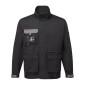 NOIR - Blouson professionnel de travail homme manutention artisan logistique chantier