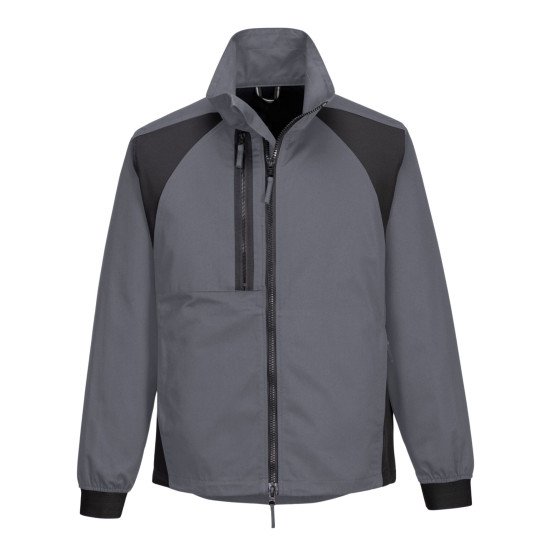 GRIS - Veste de travail professionnelle à manches longues homme manutention artisan logistique chantier