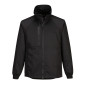 NOIR - Veste de travail professionnelle à manches longues homme logistique chantier manutention artisan