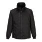 NOIR - Veste de travail professionnelle à manches longues homme manutention artisan logistique chantier