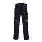 NOIR - Pantalon de travail professionnel femme artisan manutention chantier logistique