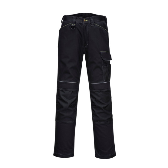NOIR - Pantalon de travail professionnel femme manutention chantier logistique artisan