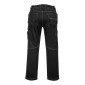 NOIR - Pantalon de travail professionnel femme manutention chantier logistique artisan