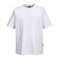 BLANC - Tee-shirt professionnel de travail à manches courtes homme restauration restaurant cuisine hôtel