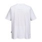 BLANC - Tee-shirt professionnel de travail à manches courtes homme restauration hôtel cuisine serveur