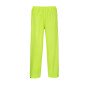 JAUNE - Pantalon professionnel de travail mixte logistique chantier transport artisan