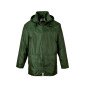 VERT - Veste de travail professionnelle à manches longues mixte manutention artisan logistique chantier
