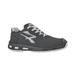 NOIR/GRIS - Chaussure de sécurité S3S professionnelle de travail noire EN ISO 20345 S3S mixte manutention artisan logistique ch