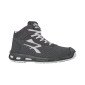 NOIR/GRIS - Chaussure de sécurité S3S professionnelle de travail noire EN ISO 20345 S3S mixte manutention chantier logistique a