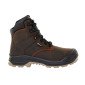 MARRON - Chaussure de sécurité S7S professionnelle de travail en cuir EN ISO 20345 S7S mixte transport chantier manutention art