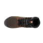 MARRON - Chaussure de sécurité S7S professionnelle de travail en cuir EN ISO 20345 S7S mixte transport chantier manutention art