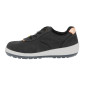 NOIR - Chaussure de sécurité S3S professionnelle de travail noire en cuir EN ISO 20345 S3S femme menage artisan entretien chanti