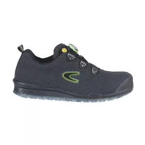 NOIR - Chaussure de sécurité S3S professionnelle de travail noire EN ISO 20345 S3S mixte logistique chantier manutention artisa