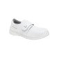 BLANC - Chaussure professionnelle de travail blanche EN ISO 20347 mixte auxiliaire de vie médical aide a domicile infirmier