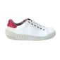 BLANC/FUCHSIA - Tennis de sécurité S3 professionnelle de travail blanche EN ISO 20345 S3 femme chantier menage artisan entretie