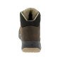 MARRON - Chaussure de sécurité S3S professionnelle de travail noire en cuir EN ISO 20345 S3S mixte artisan manutention chantier