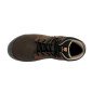 MARRON - Chaussure de sécurité S3S professionnelle de travail noire en cuir EN ISO 20345 S3S mixte artisan manutention chantier