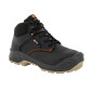 NOIR - Chaussure de sécurité S3S professionnelle de travail noire en cuir EN ISO 20345 S3S mixte artisan logistique chantier