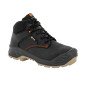 NOIR - Chaussure de sécurité S3S professionnelle de travail noire en cuir EN ISO 20345 S3S mixte artisan manutention chantier