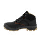 NOIR - Chaussure de sécurité S3S professionnelle de travail noire en cuir EN ISO 20345 S3S mixte manutention artisan transport c