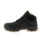 NOIR - Chaussure de sécurité S3S professionnelle de travail noire en cuir EN ISO 20345 S3S mixte artisan manutention chantier