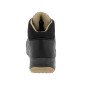 NOIR - Chaussure de sécurité S3S professionnelle de travail noire en cuir EN ISO 20345 S3S mixte artisan manutention chantier