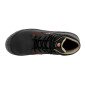 NOIR - Chaussure de sécurité S3S professionnelle de travail noire en cuir EN ISO 20345 S3S mixte artisan manutention chantier