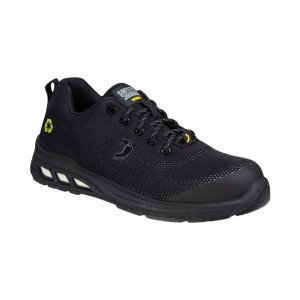 Chaussure de sécurité S1P professionnelle de travail noire EN ISO 20345 S1P mixte manutention chantier transport artisan