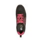 NOIR/ROSE - Chaussure de sécurité S1PS professionnelle de travail noire EN ISO 20345 S1PS femme manutention chantier logistique