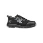 NOIR/GRIS - Chaussure de sécurité S1PS professionnelle de travail noire EN ISO 20345 S1PS mixte logistique artisan manutention 