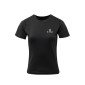 NOIR - Tee-shirt rafraîchissant professionnel de travail femme hôtel restauration serveur restaurant