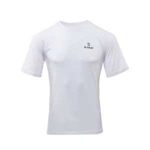 BLANC - Tee-shirt rafraîchissant professionnel de travail homme hôtel restauration serveur restaurant