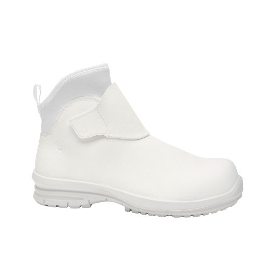 BLANC - Bottillon alimentaire de sécurité S6 professionnel de travail blanc EN ISO 20345 S6 mixte restauration cuisine serveur 