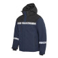 MARINE/NOIR - Softshell professionnelle de travail homme transport artisan logistique chantier