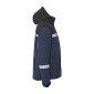MARINE/NOIR - Softshell professionnelle de travail homme transport artisan logistique chantier