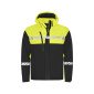 NOIR/FLUO - Softshell professionnelle de travail homme artisan logistique chantier transport