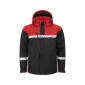 NOIR/ROUGE - Softshell professionnelle de travail homme transport artisan logistique chantier