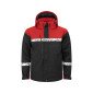 NOIR/ROUGE - Softshell professionnelle de travail homme artisan logistique chantier transport