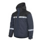 MARINE/NOIR - Softshell professionnelle de travail homme transport artisan logistique chantier