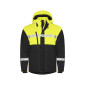 NOIR/FLUO - Softshell professionnelle de travail homme transport artisan logistique chantier