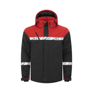 MARINE/NOIR - Softshell professionnelle de travail homme manutention chantier transport artisan