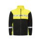 NOIR/FLUO - Veste polaire professionnelle de travail à manches longues homme logistique artisan transport chantier