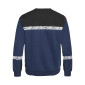 MARINE/NOIR - Sweat professionnel de travail homme logistique chantier transport artisan