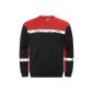 NOIR/ROUGE - Sweat professionnel de travail homme transport artisan manutention chantier