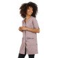 ZINC/SAVANE - Blouse professionnelle de travail blanche à manches courtes femme entretien auxiliaire de vie menage aide a domic