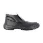 NOIR - Chaussure de cuisine de sécurité S2 professionnelle de travail blanche noire EN ISO 20345 S2 mixte restauration hôtel