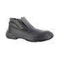 NOIR - Chaussure de cuisine de sécurité S2 professionnelle de travail blanche noire EN ISO 20345 S2 mixte restauration hôtel